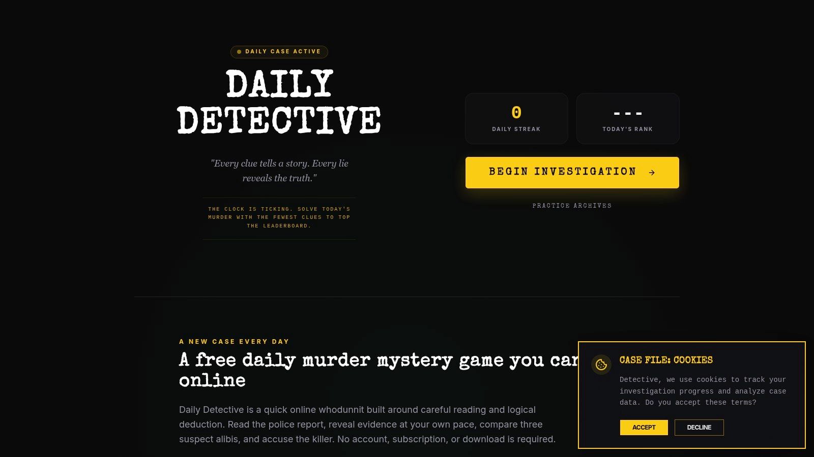 Daily Detective
